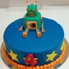 Robot Theme Fondant Cake From Lallantop Cake Shop Noida And East Delhi From Lallamtop Cake Shop