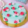 Roses Pearls Chocolate Cake From Lallamtop Cake Shop