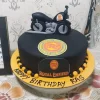 Royal Enfield Customized Cake From Lallantop Cake Shop Noida And East Delhi From Lallamtop Cake Shop