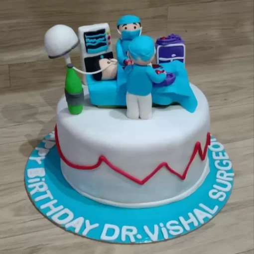 Surgery Theme Fondant Cake