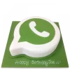 Whatsapp Logo Fondant Cake By Lallantop Cake Shop - Lallantop Cake Shop