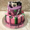 2 Tier Shopping Theme Fondant Cake From Lallantop Cake Shop Noida And East Delhi From Lallamtop Cake Shop