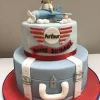 2 Tier Travel Theme Aeroplane Cake From Lallantop Cake Shop Noida And East Delhi From Lallamtop Cake Shop