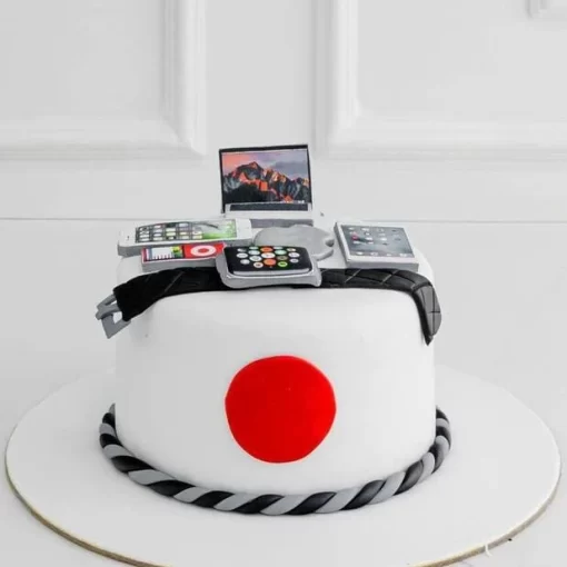 Apple Gadget Cake