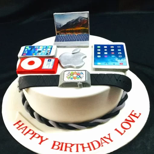 Apple Love Birthday Cake From Lallantop Cake Shop Noida And East Delhi From Lallamtop Cake Shop