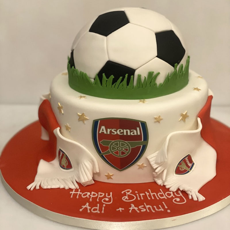 Order Football Theme Cake For Kids online | free delivery in 3 hours -  Flowera