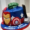 Avengers Theme Birthday Cake From Lallantop Cake Shop Noida And East Delhi From Lallamtop Cake Shop