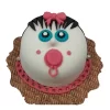 Baby Girl Face Fondant Cake From Lallantop Cake Shop Noida And East Delhi From Lallamtop Cake Shop