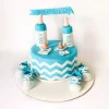 baby welcoming fondant cake from lallantop cake shop noida and east delhi From LallamTop Cake Shop