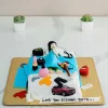 Bed And Social Media Cake From Lallantop Cake Shop Noida And East Delhi From Lallamtop Cake Shop