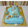 Bug Bunny Theme 1St Birthday Cake From Lallantop Cake Shop Noida And East Delhi From Lallamtop Cake Shop