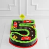 Car Track Number 5 Cake From Lallantop Cake Shop Noida And East Delhi From Lallamtop Cake Shop