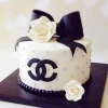 Chanel Theme Fondant Cake From Lallantop Cake Shop Noida And East Delhi From Lallamtop Cake Shop