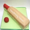 Cricket Bat Fondant Cake From Lallantop Cake Shop Noida And East Delhi From Lallamtop Cake Shop