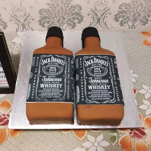 Delicious Jack Daniels Fondant Cake From Lallantop Cake Shop Noida And East Delhi From Lallamtop Cake Shop