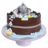 Dumbo In A Bath Tub Fondant Cake From Lallantop Cake Shop Noida And East Delhi From Lallamtop Cake Shop