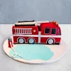 Fire Truck Fondant Cake From Lallantop Cake Shop Noida And East Delhi From Lallamtop Cake Shop