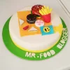 Food Blogger Theme Cake From Lallantop Cake Shop Noida And East Delhi From Lallamtop Cake Shop