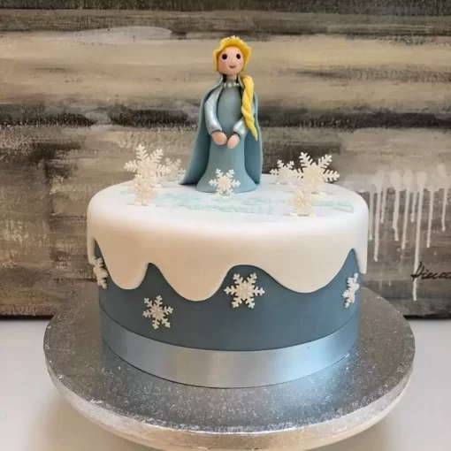 Frozen Elsa Birthday Cake