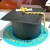 graduation cap fondant cake from lallantop cake shop noida and east delhi From LallamTop Cake Shop