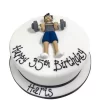 Gym Boy Fondant Cake From Lallantop Cake Shop Noida And East Delhi From Lallamtop Cake Shop