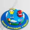 Kid Race Fondant Cake From Lallantop Cake Shop Noida And East Delhi From Lallamtop Cake Shop