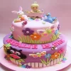 Kids Girl Birthday Fondant Cake From Lallantop Cake Shop Noida And East Delhi From Lallamtop Cake Shop