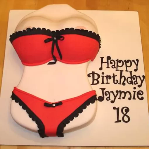 Lady Body Fondant Cake From Lallantop Cake Shop Noida And East Delhi From Lallamtop Cake Shop