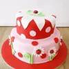 Ladybird 1St Birthday Fondant Cake From Lallantop Cake Shop Noida And East Delhi From Lallamtop Cake Shop