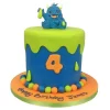 Little Monsters Fondant Cake From Lallantop Cake Shop Noida And East Delhi From Lallamtop Cake Shop