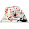 makeup bag fondant cake from lallantop cake shop noida and east delhi From LallamTop Cake Shop