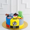 Marvel Dc Fondant Cake From Lallantop Cake Shop Noida And East Delhi From Lallamtop Cake Shop