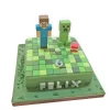 Minecraft Game Birthday Fondant Cake From Lallantop Cake Shop Noida And East Delhi From Lallamtop Cake Shop