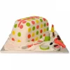 multi coloured makeup bag cake from lallantop cake shop noida and east delhi From LallamTop Cake Shop