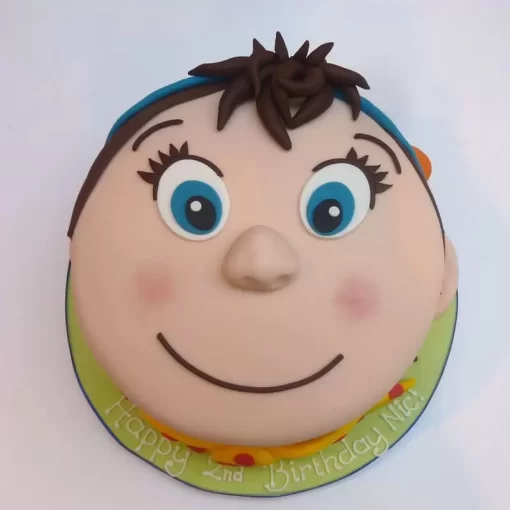 Noddy Face Designer Cake