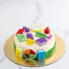 Nutritionist Theme Fondant Cake From Lallantop Cake Shop Noida And East Delhi From Lallamtop Cake Shop