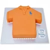 Orange Polo Shirt Fondant Cake From Lallantop Cake Shop Noida And East Delhi From Lallamtop Cake Shop