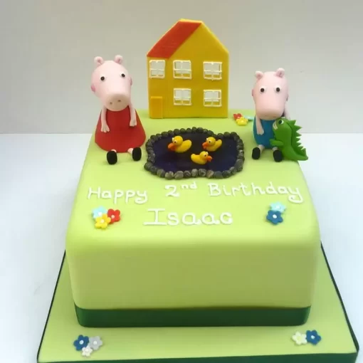 Peppa And George Cake