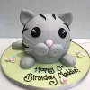 Pussy Cat Birthday Cake From Lallantop Cake Shop Noida And East Delhi From Lallamtop Cake Shop