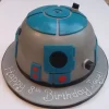 R2D2 Head Theme Cake From Lallantop Cake Shop Noida And East Delhi From Lallamtop Cake Shop