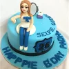 Selfie Queen Fondant Cake From Lallantop Cake Shop Noida And East Delhi From Lallamtop Cake Shop