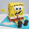 Spongebob Fondant Cake From Lallantop Cake Shop Noida And East Delhi From Lallamtop Cake Shop