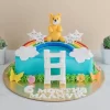 Teddy Half Design Fondant Cake From Lallantop Cake Shop Noida And East Delhi From Lallamtop Cake Shop