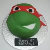 Teenage Mutant Ninja Turtle Face Cake From Lallantop Cake Shop Noida And East Delhi From Lallamtop Cake Shop