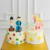 Twin Brother Sister Fondant Cake From Lallantop Cake Shop Noida And East Delhi From Lallamtop Cake Shop