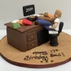 Workaholic Guy Birthday Cake From Lallantop Cake Shop Noida And East Delhi From Lallamtop Cake Shop