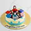 Working Mom With Baby Theme Cake From Lallantop Cake Shop Noida And East Delhi From Lallamtop Cake Shop