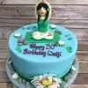 Yoga Therapy Theme Cake From Lallantop Cake Shop Noida And East Delhi From Lallamtop Cake Shop