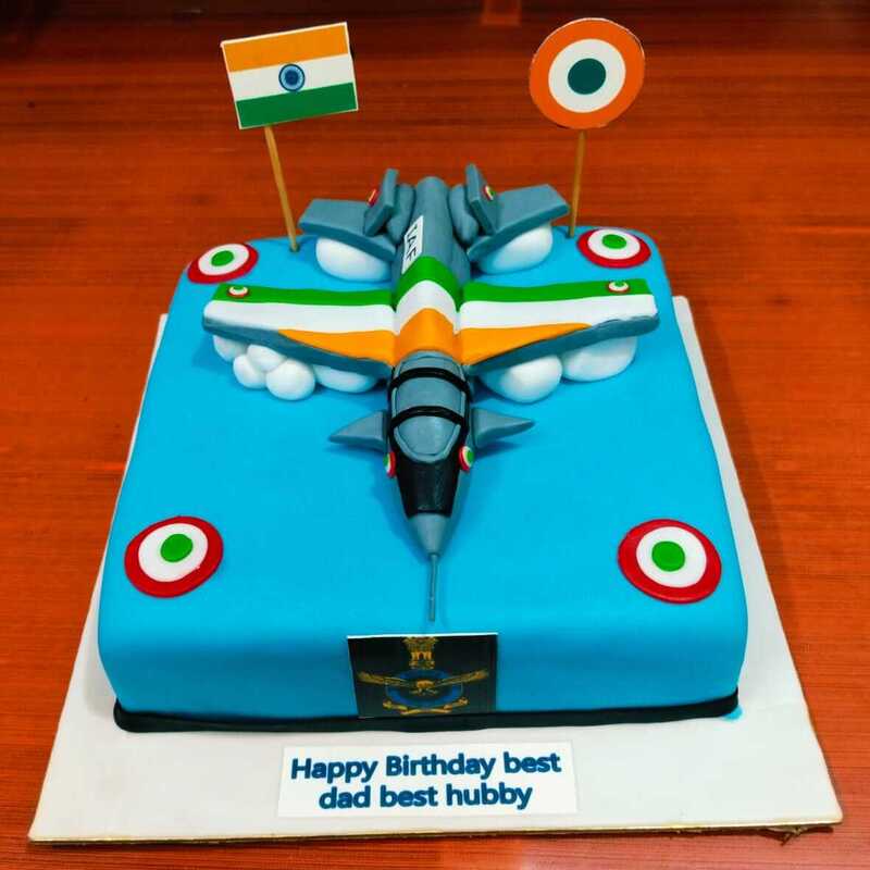 Gourmet Studio - Made this cake for an IAF event to celebrate Indian Air  Force Day. A salute to the brave Guardians of the Sky. | Facebook
