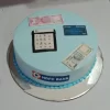 Bank Employee Theme Cake From Lallamtop Cake Shop